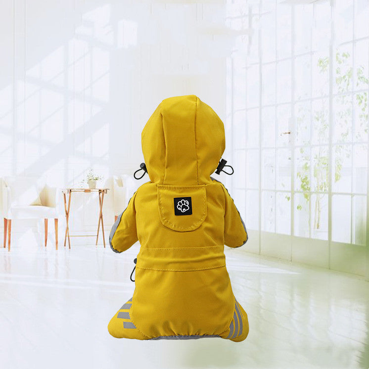 Rainy Day Four-Leg Dog Raincoat