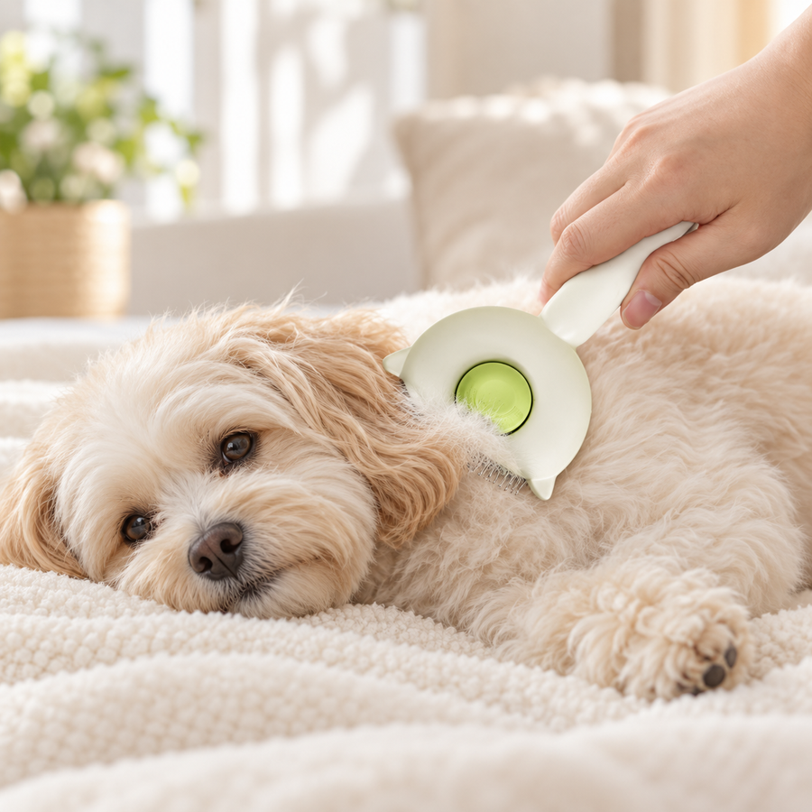 Easy Release Grooming Brush