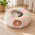 Cozy Loop Cat Tunnel Bed