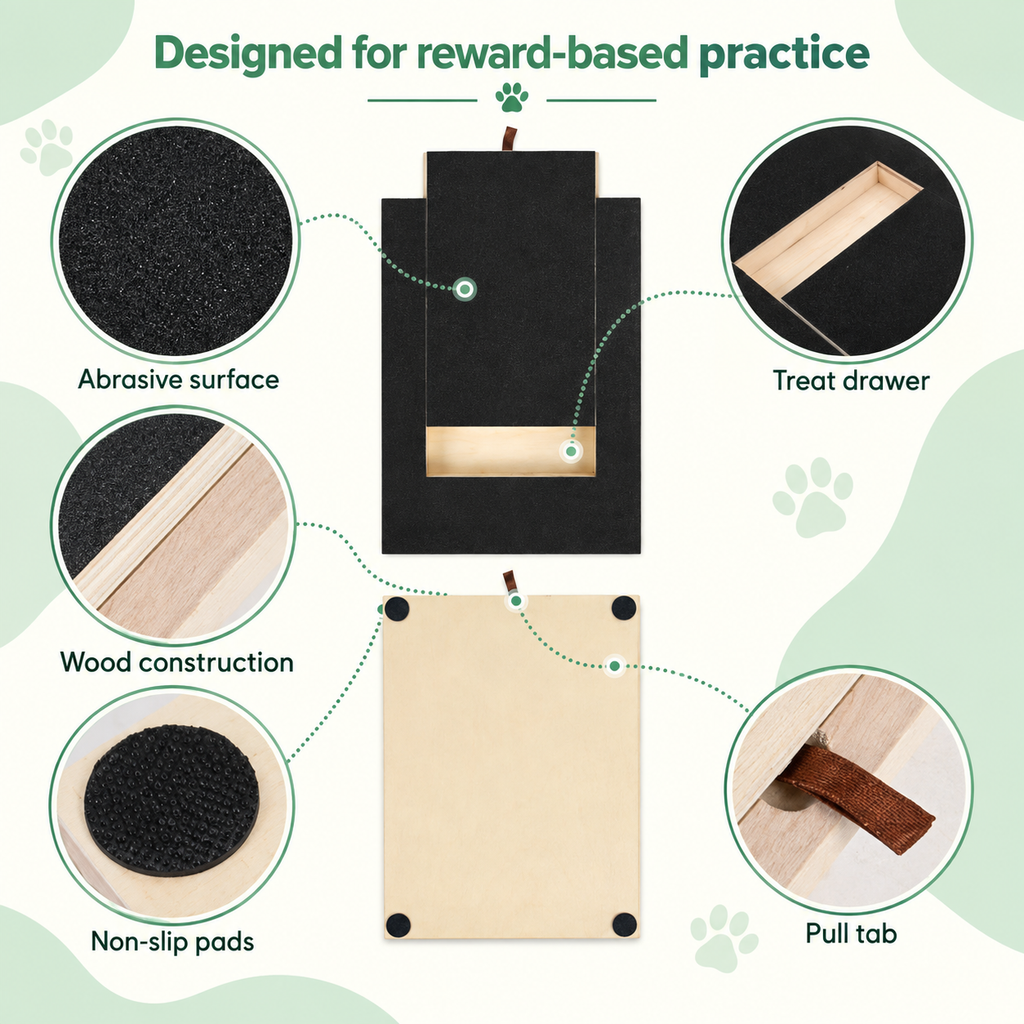 Treat & Scratch Dog Nail Board